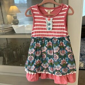 Matilda Jane sleeveless top. Size 2